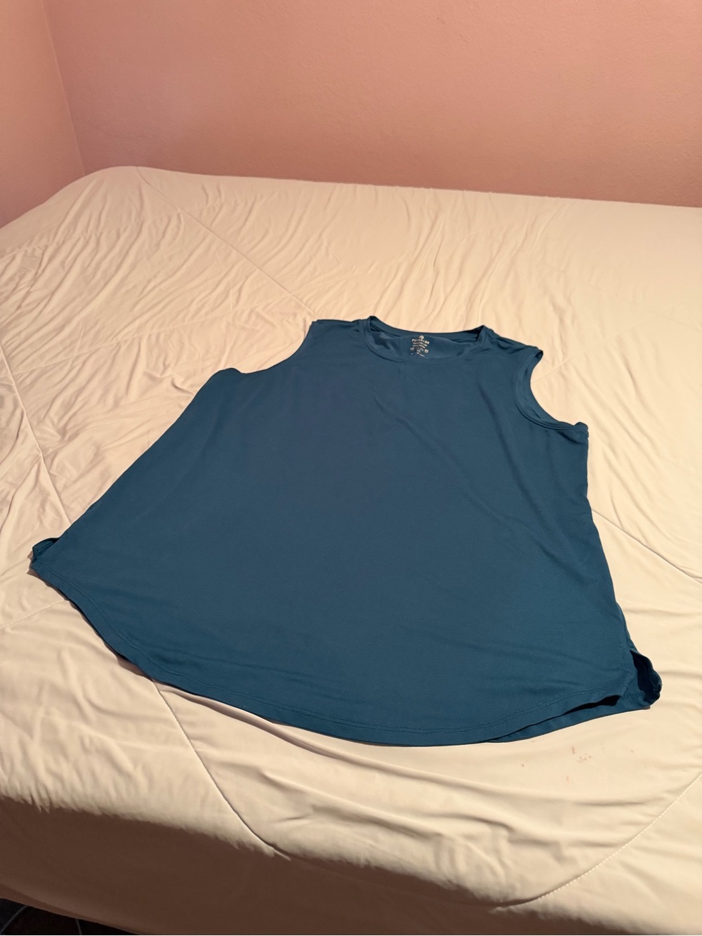 Relaxed Teal Women's Sleeveless Tank Top